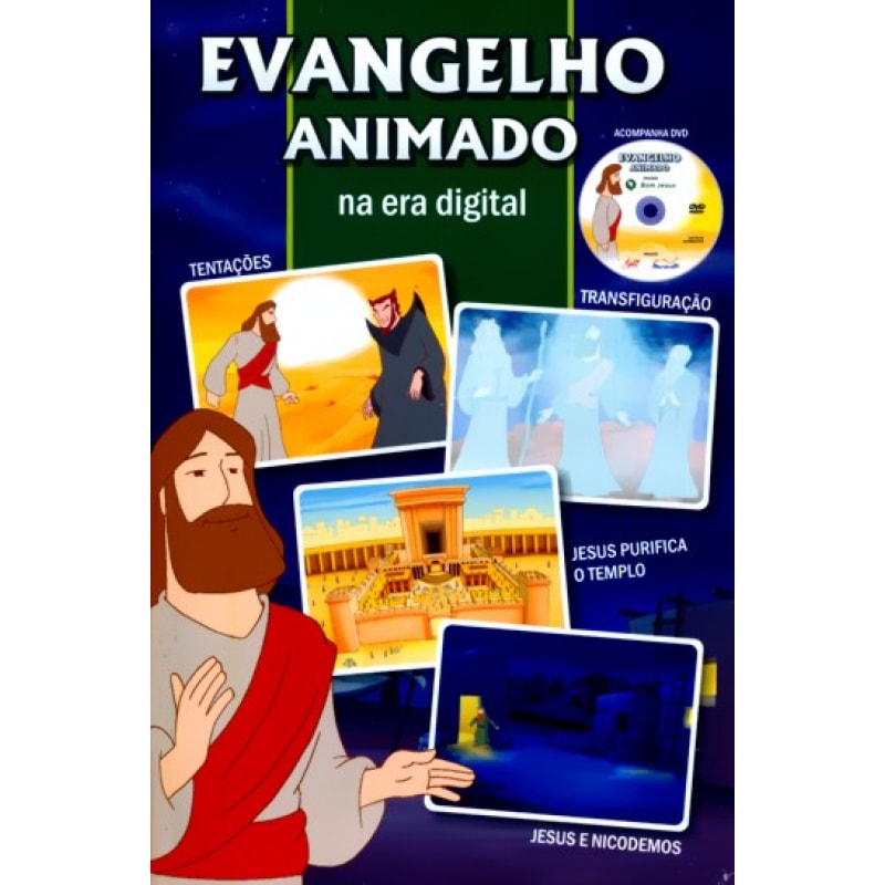 EVANGELHO ANIMADO NA ERA DIGITAL - VOLUME 01 C/DVD
