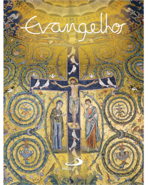 Evangelhos - Nova Bíblia Pastoral - Mini - Jesus, João e Maria - Capa Cristal