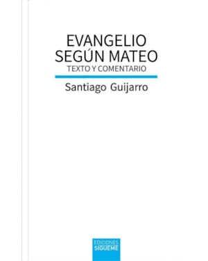 EVANGELIO SEGÚN MATEO