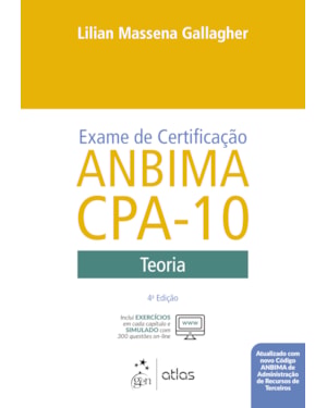 EXAME DE CERTIFICAÇÃO ANBIMA CPA-10 - TEORIA