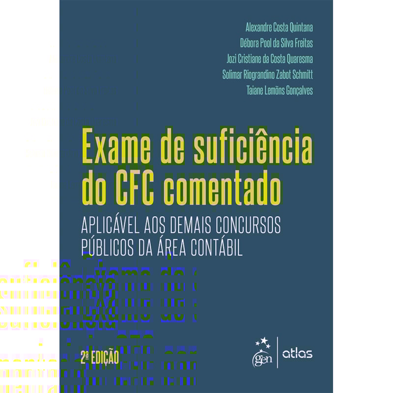 EXAME DE SUFICIÊNCIA CFC COMENTADO