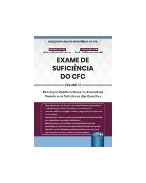 EXAME DE SUFICIÊNCIA DO CFC - VOLUME 03