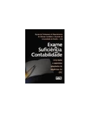 EXAME DE SUFICIENCIA EM CONTABILIDADE : LIVRO-TEXTO E EXERCICIOS ADAPTADOS - 1