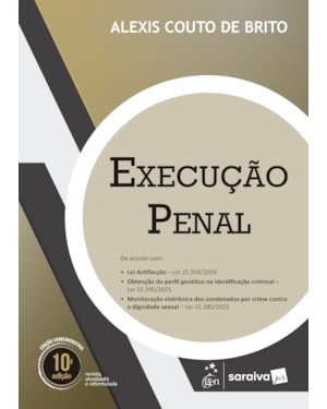 EXECUÇÃO PENAL - 10ª EDIÇÃO 2026