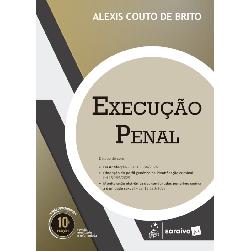 EXECUÇÃO PENAL - 10ª EDIÇÃO 2026