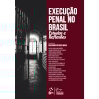 EXECUÇÃO PENAL NO BRASIL - ESTUDOS E REFLEXÕES - 1ª EDIÇÃO 2019