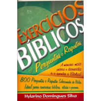 EXERCÍCIOS BÍBLICOS