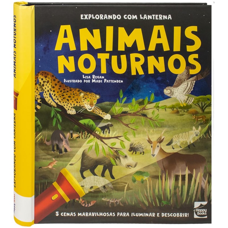 Explorando com Lanterna: Animais Noturnos