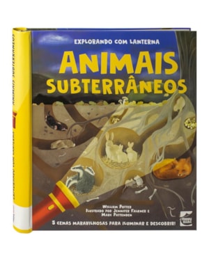 Explorando com Lanterna: Animais Subterrâneos
