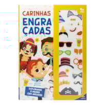 Explorando o Mundo com adesivos: Carinhas Engraçadas