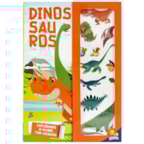 Explorando o Mundo com adesivos: Dinossauros