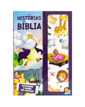 Explorando o Mundo com adesivos: Histórias da Bíblia