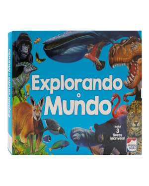 EXPLORANDO O MUNDO II: COMBO COM 3 LIVROS