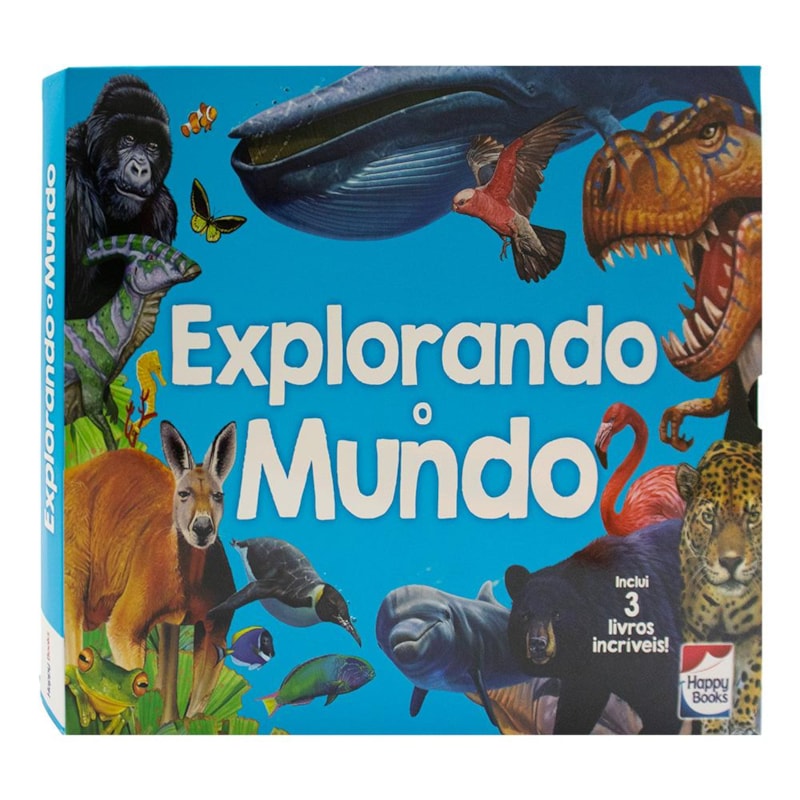 EXPLORANDO O MUNDO II: COMBO COM 3 LIVROS