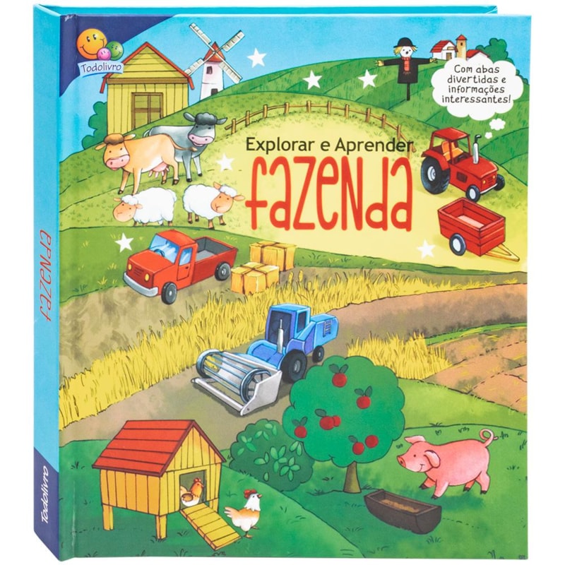 Explorar e Aprender - Um livro com abas: Fazenda