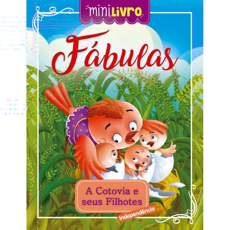 Fábulas - A cotovia e seus filhotes: A cotovia e seus filhotes