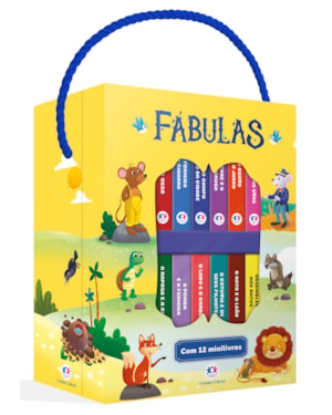 Fábulas - Box com 12 mini livros
