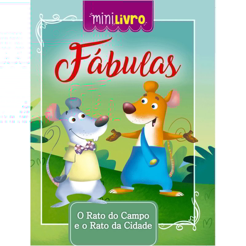 Fábulas - O rato do campo e o rato da cidade: O rato do campo e o rato da cidade