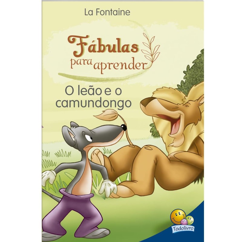 FÁBULAS PARA APRENDER: LEÃO E O CAMUNDONGO, O
