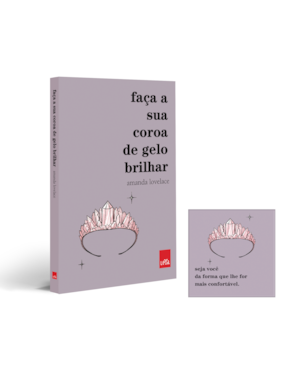 FAÇA SUA COROA DE GELO BRILHAR + IMÃ PERSONALIZADO