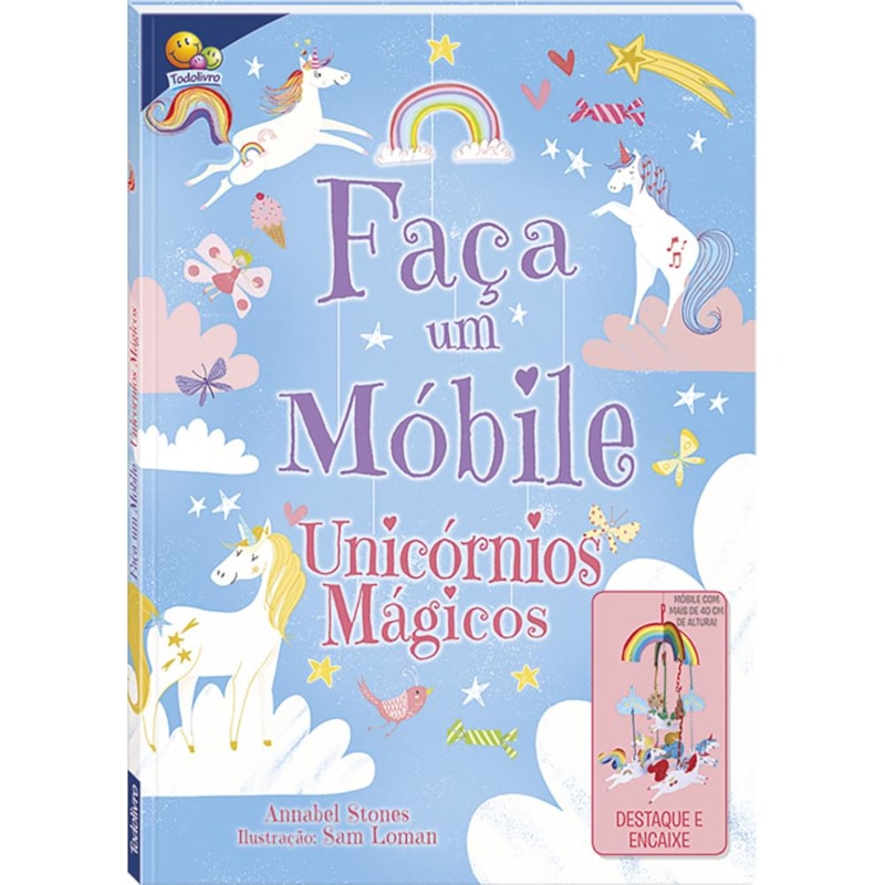 Faça um Móbile: Unicórnios Mágicos
