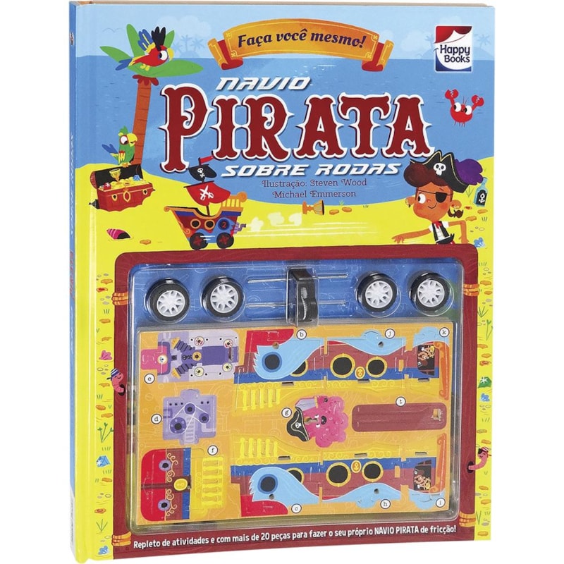 FAÇA VOCÊ MESMO! NAVIO PIRATA SOBRE RODAS