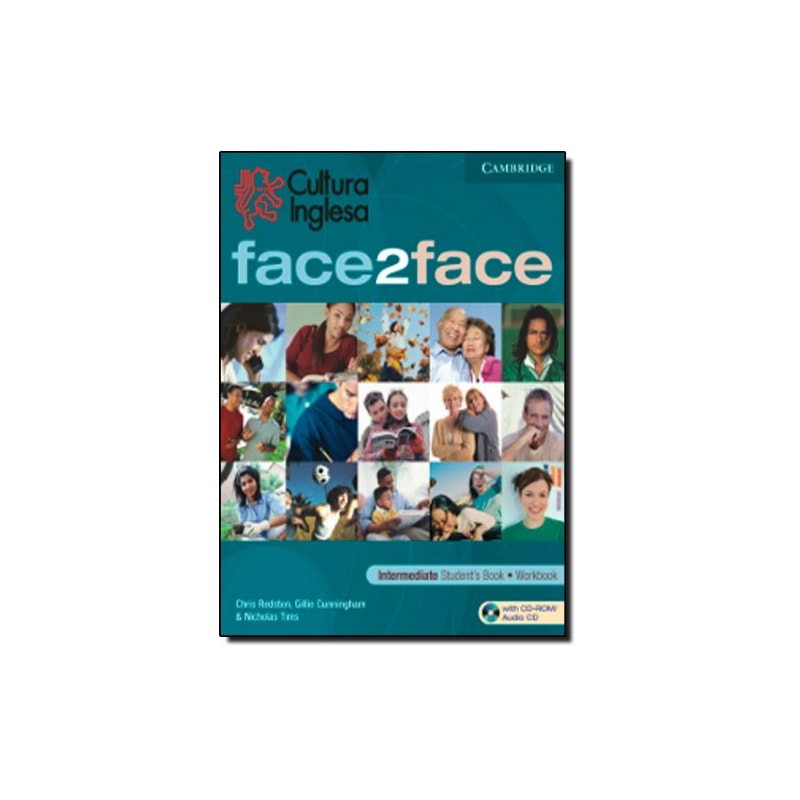 FACE2FACE INTERMEDIATE STUDENT BOOK WORKBOOK - CULTURA INGLESA - 1ª