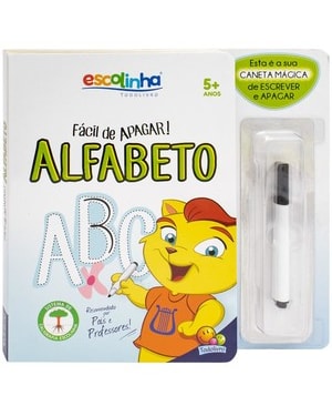 FÁCIL DE APAGAR: ALFABETO (ESCOLINHA TODOLIVRO)