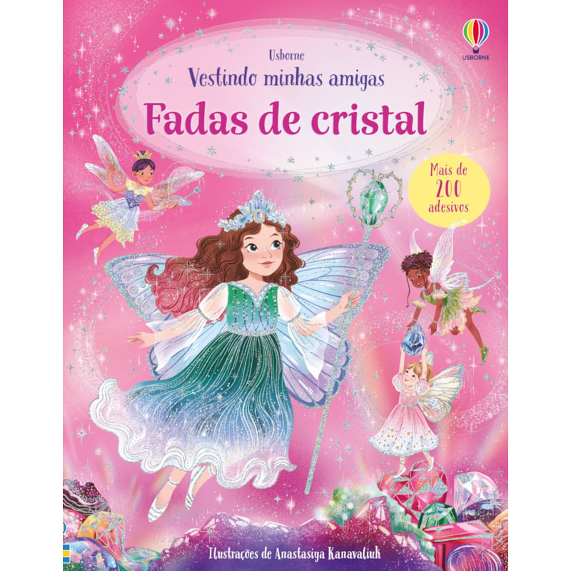 FADAS DE CRISTAL: VESTINDO MINHAS AMIGAS