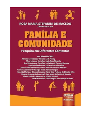 FAMÍLIA E COMUNIDADE - PESQUISA EM DIFERENTES CONTEXTOS