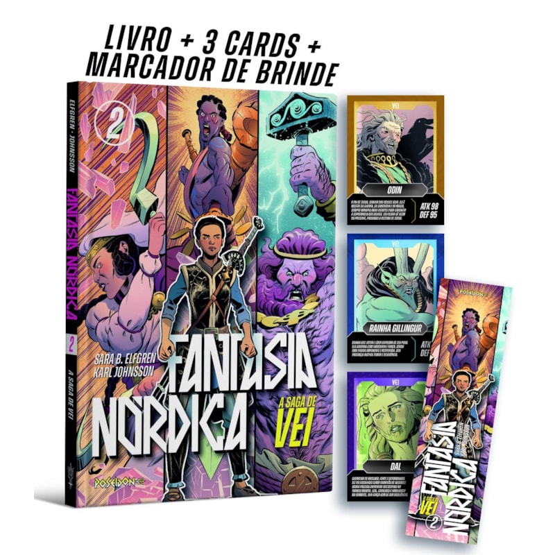 FANTASIA NÓRDICA - A SAGA DE VEI - VOL. 2: COM BRINDE