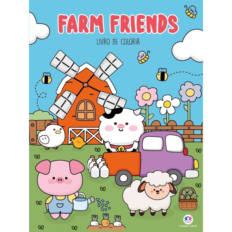 FARM FRIENDS - PARA COLORIR