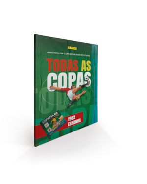 Fascículo Nº 8 - Todas as Copas: Espanha 1982 + Box Organizador da Coleção