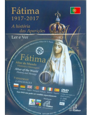 FÁTIMA 1917 2017 - A HISTÓRIA DAS APARIÇÕES LER E VER - COM CD