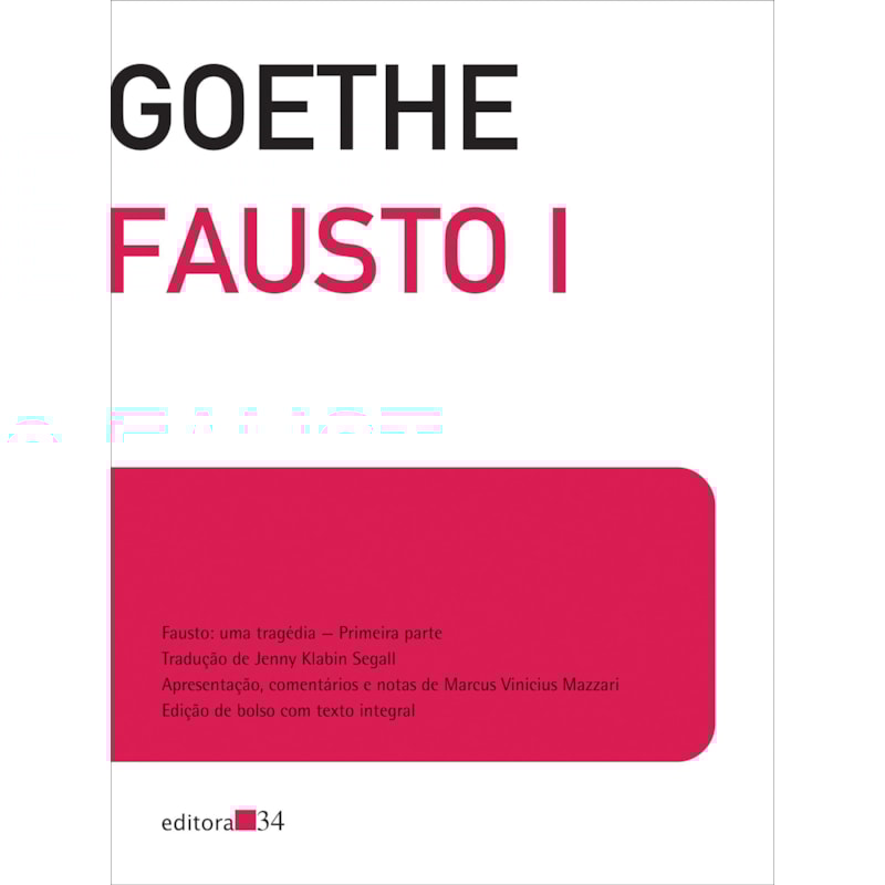 FAUSTO I: EDIÇÃO DE BOLSO