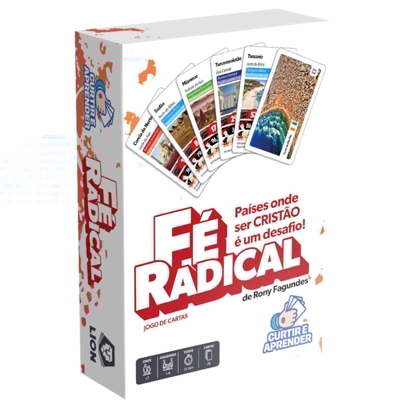 FÉ RADICAL - JOGO DE CARTAS + LIVRETO
