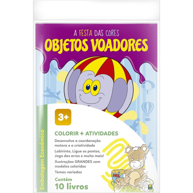 FESTA DAS CORES,A - KIT C/10 UND.