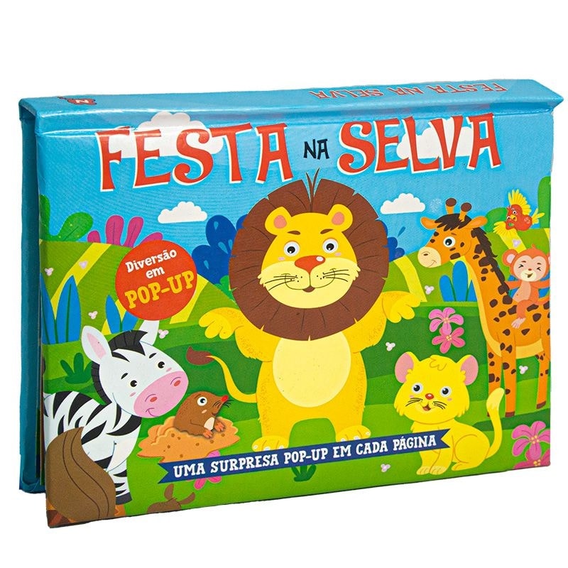 FESTA NA SELVA: UMA SURPRESA POP-UP EM CADA PÁGINA