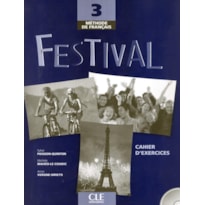 FESTIVAL 3 CAHIER D´EXERCICES + CD AUDIO