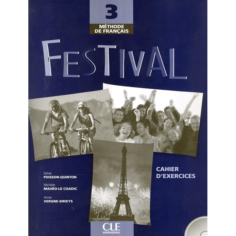 FESTIVAL 3 CAHIER D´EXERCICES + CD AUDIO