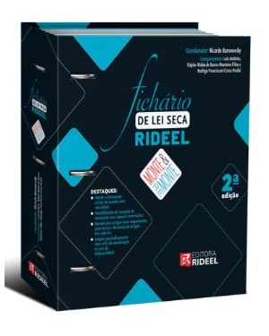 FICHÁRIO DE LEI SECA RIDEEL - MONTE & REMONTE