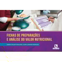 Fichas de preparações e análise do valor nutricional