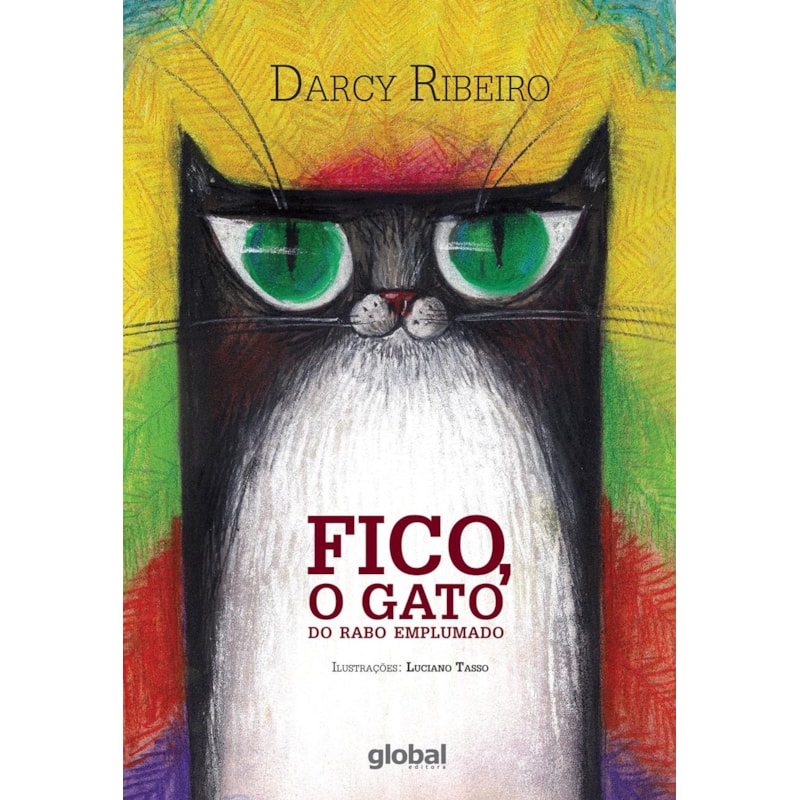 Fico, o gato do rabo emplumado