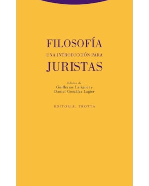 FILOSOFÍA - UNA INTRODUCCIÓN PARA JURISTAS