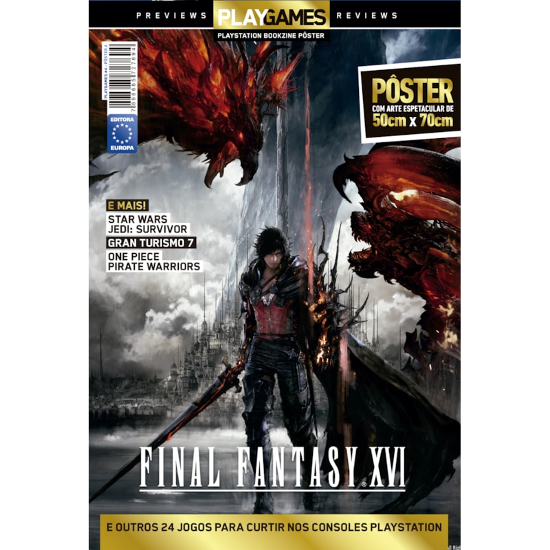 FINAL FANTASY XVI - SUPERPÔSTER PLAYGAMES