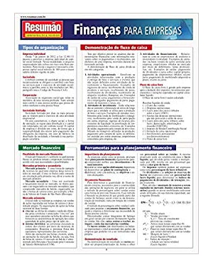 FINANCAS PARA EMPRESAS - COL. RESUMAO ADMINISTRACAO E NEGOCIOS