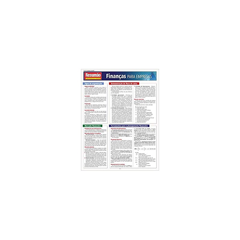 FINANCAS PARA EMPRESAS - COL. RESUMAO ADMINISTRACAO E NEGOCIOS