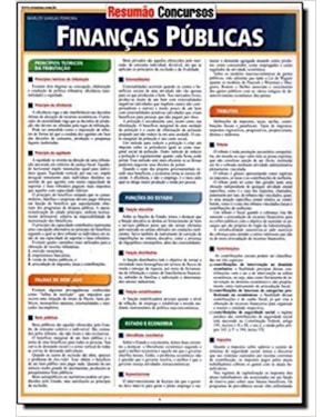 FINANCAS PUBLICAS RESUMAO - 1ª