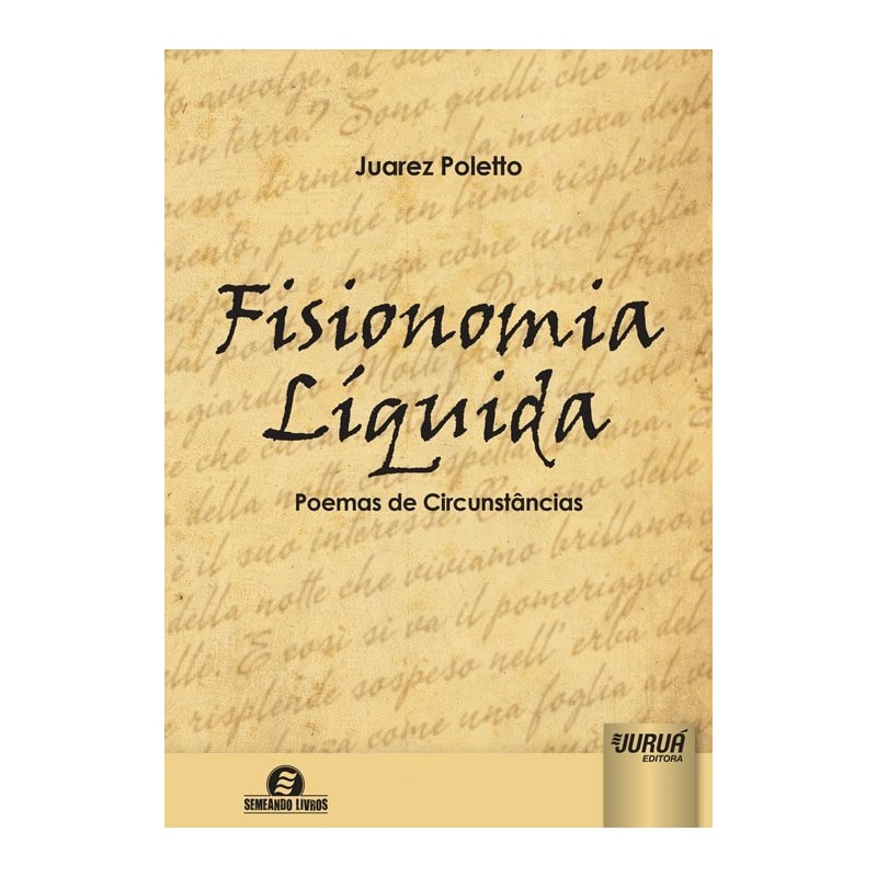 FISIONOMIA LÍQUIDA - POEMAS DE CIRCUNSTÂNCIAS - SEMEANDO LIVROS