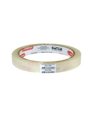 FITA ADESIVA TRANSPARENTE 12MMX65M
